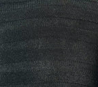 Dark charcoal knit fabric close-up with speckled texture