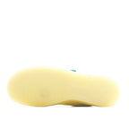 Air Force 1 outsole in pale yellow with small green logo mark
