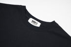 Black MM6 Maison Margiela T-shirt neckline with brand tag