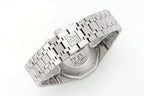 Audemars Piguet stainless steel bracelet with clasp and octagonal watch case