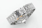 Audemars Piguet stainless steel watch bracelet with folding clasp and case side