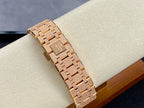Audemars Piguet watch bracelet in rose-gold tone with linked metal panels