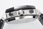 Audemars Piguet watch case top with metal screws and black bezel ring