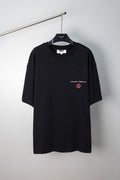 Black Maison Margiela T-shirt with small chest graphic