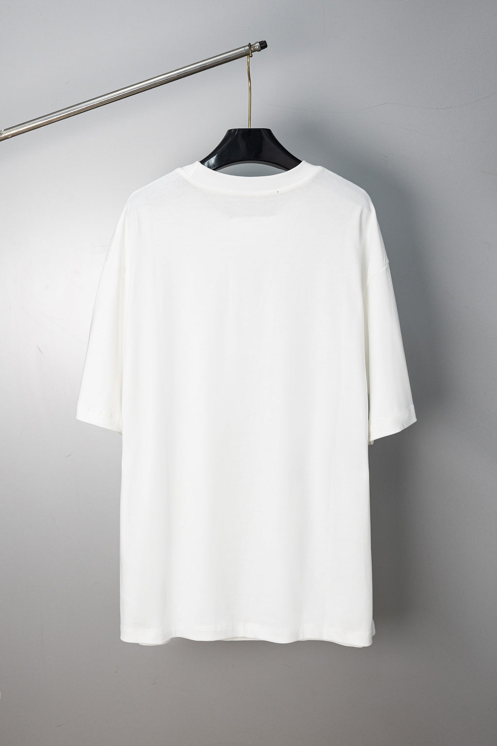 Maison Margiela white crew-neck T-shirt, plain back view