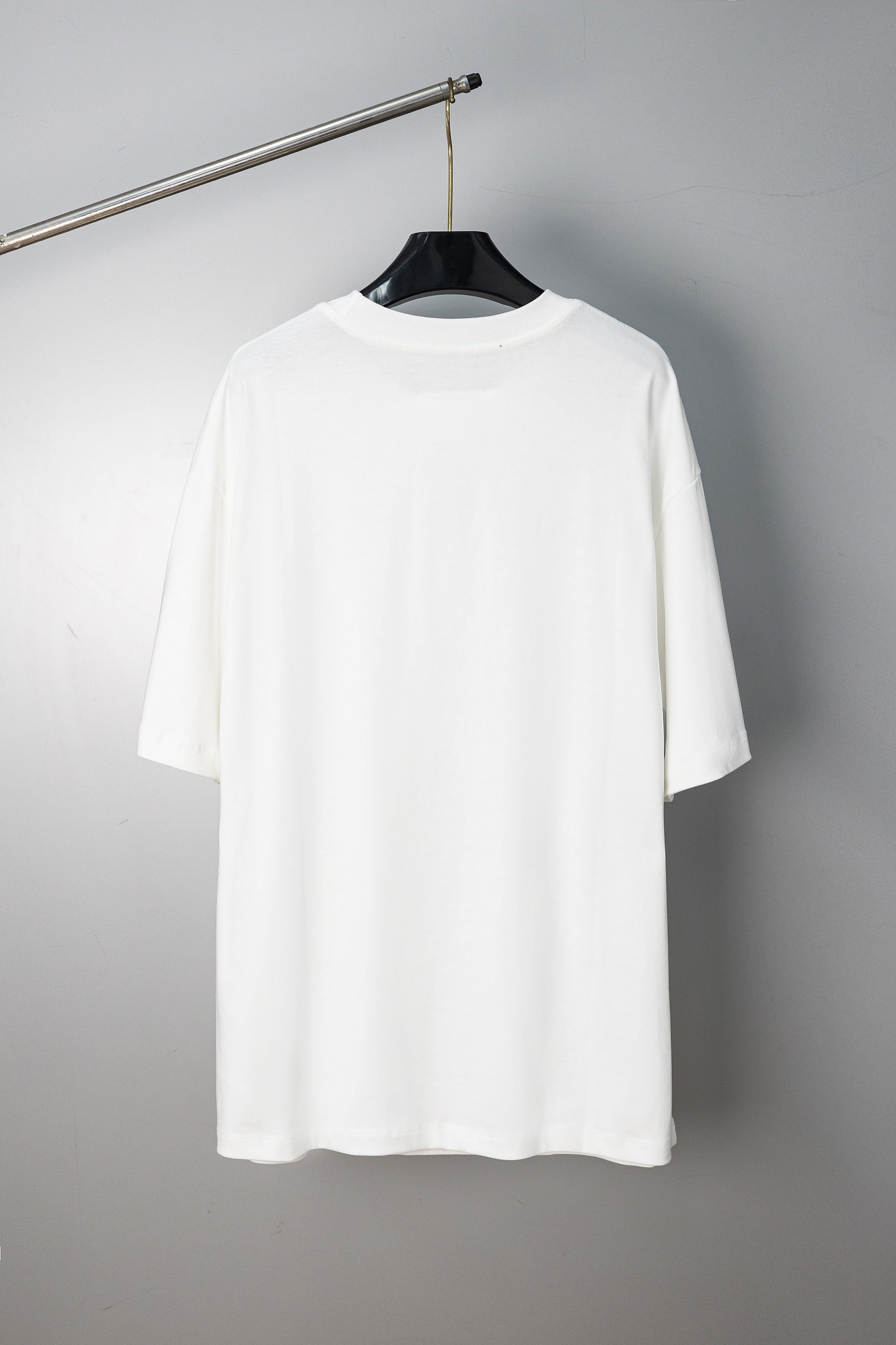 Maison Margiela white crew-neck T-shirt, plain back view