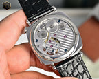 Vacheron Constantin watch caseback showing mechanical movement with engraved details
