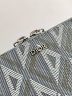 Dior Oblique jacquard mini bag with silver-tone hardware and Dior logo plaque