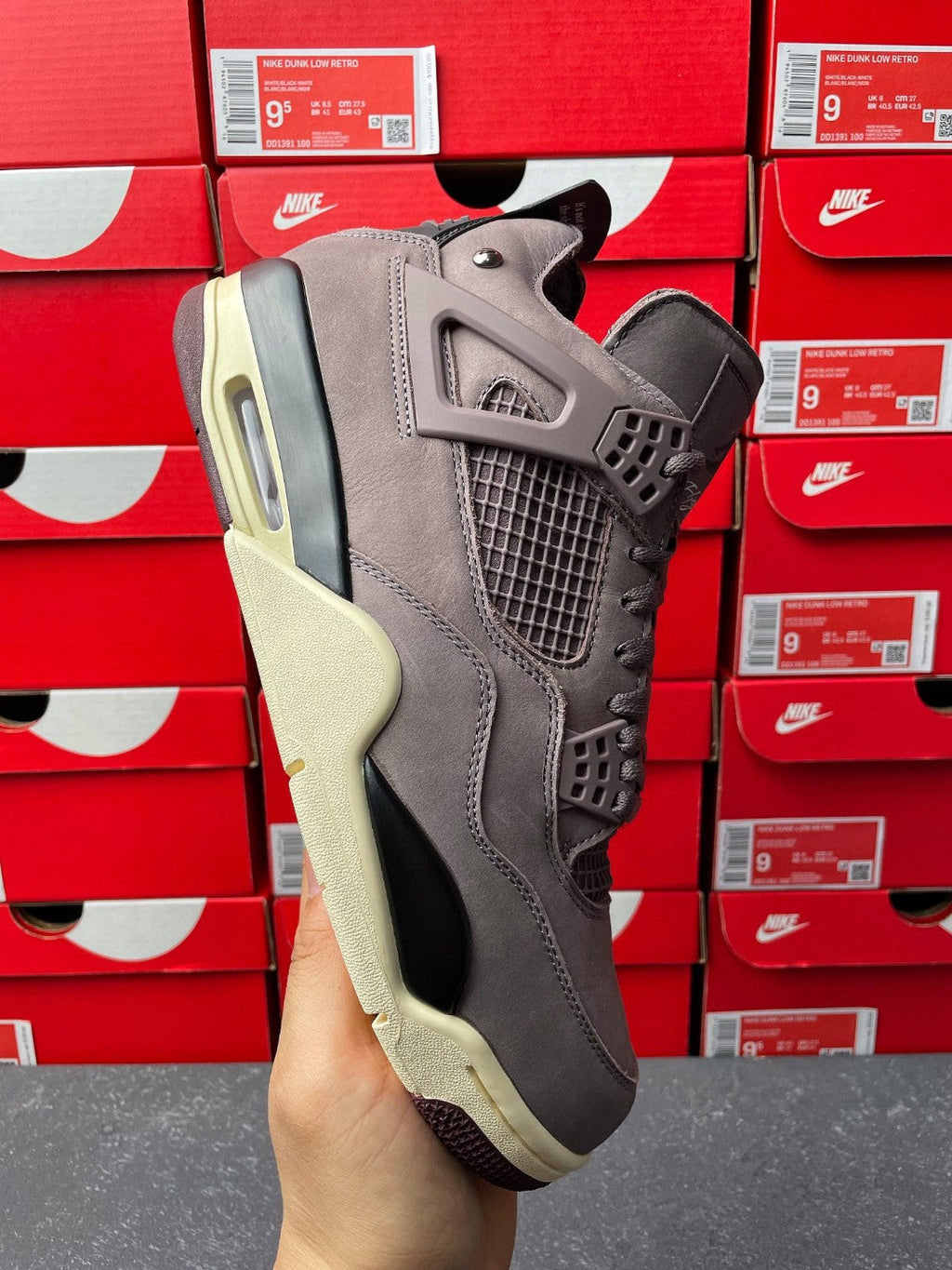 PK Batch-A Ma Maniére x Jordan Air Jordan 4 retro "violet ore"