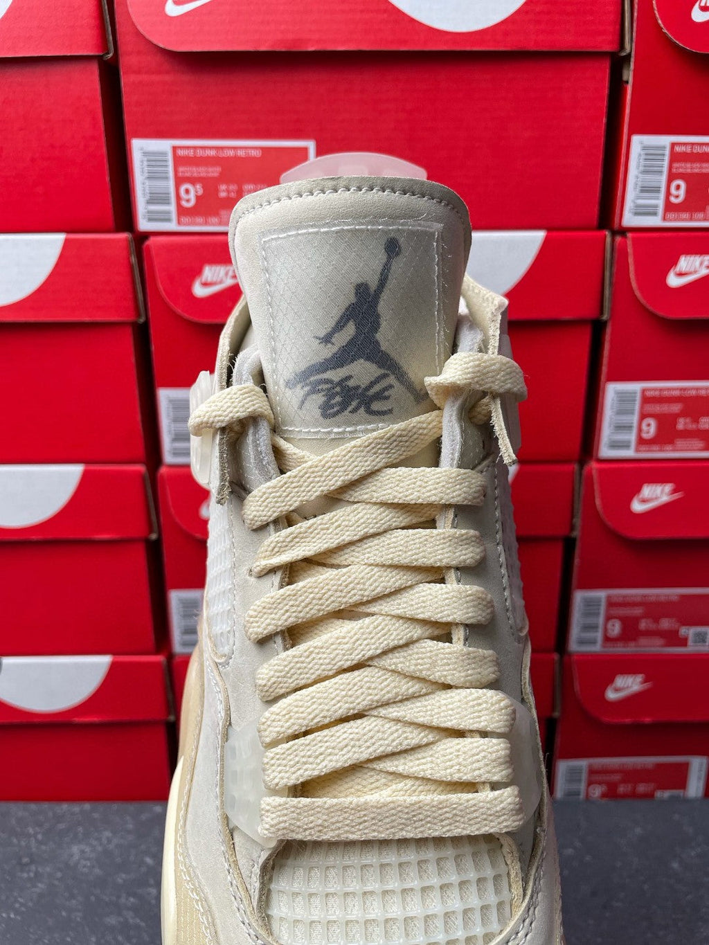 PK Batch-Off White × Air Jordan 4 “Sail”