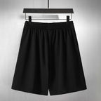 Balenciaga pants in black with elastic waistband and wide leg silhouette