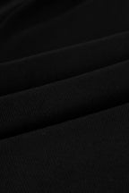 Balenciaga pants black woven fabric close-up with fine texture