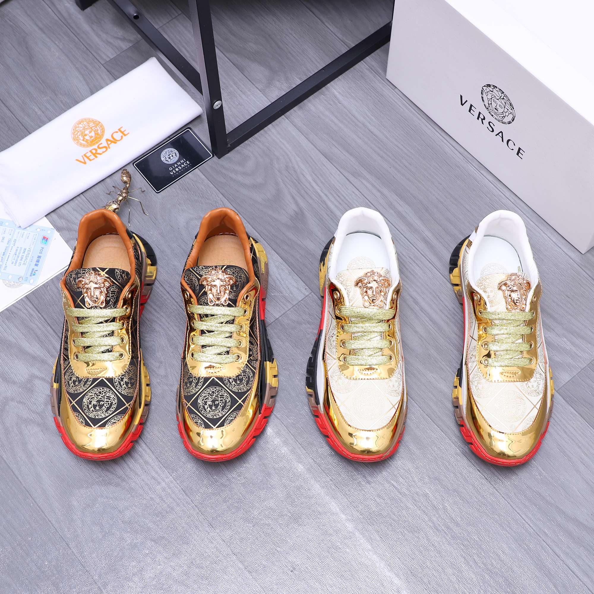 Luxury Shoes Versace
