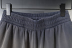 Balenciaga shorts waistband with elastic gathers and drawstring