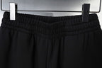 Balenciaga elastic-waist shorts front view