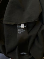 Black Balenciaga T-shirt neck label and care tags