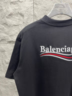 Balenciaga crewneck T-shirt back with large logo print