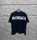 Black Balenciaga T-shirt, short sleeves, large front BALENCIAGA graphic