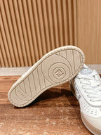 White Fendi Roma sneaker outsole with tread pattern and Fendi logo