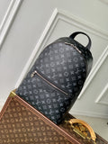 Louis Vuitton monogram canvas mini backpack with front zipper pocket and top handle