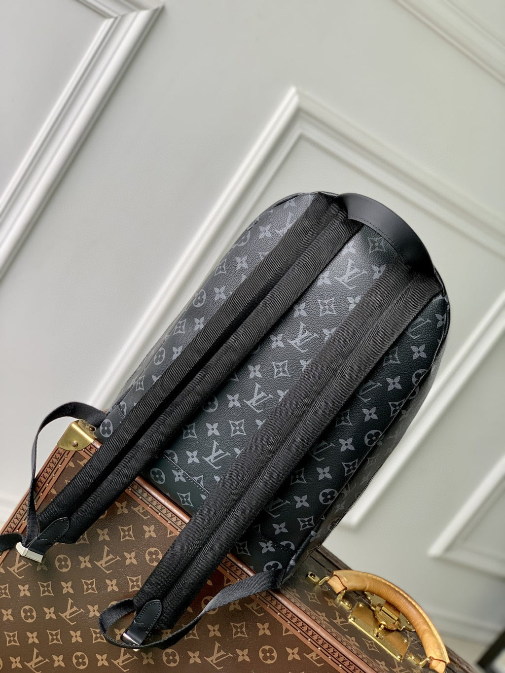 Louis Vuitton monogram canvas mini backpack with padded shoulder straps