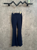 Ralph Lauren navy athletic pants with straight-leg silhouette and waistband