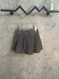 Ralph Lauren tiered skirt with elastic waistband, dark gray
