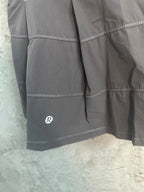 Ralph Lauren tiered skirt with small logo on hem, dark gray