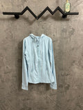 Ralph Lauren light blue hooded zip jacket with drawstring hem
