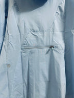 Ralph Lauren hooded jacket detail, chest pocket with zip and stitched hood