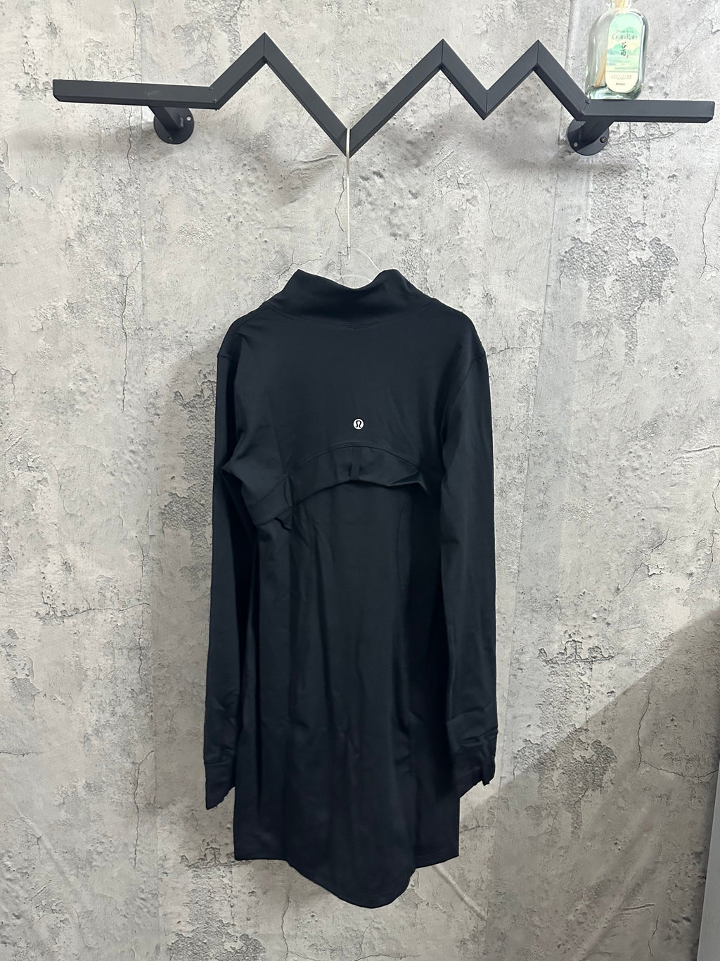 Ralph Lauren hooded outerwear in dark color, back view with small chest logo