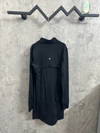 Ralph Lauren hooded outerwear in dark color, back view with small chest logo