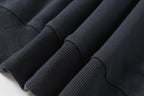 Stone Island sweatshirt, dark navy ribbed cuffs at sleeve ends