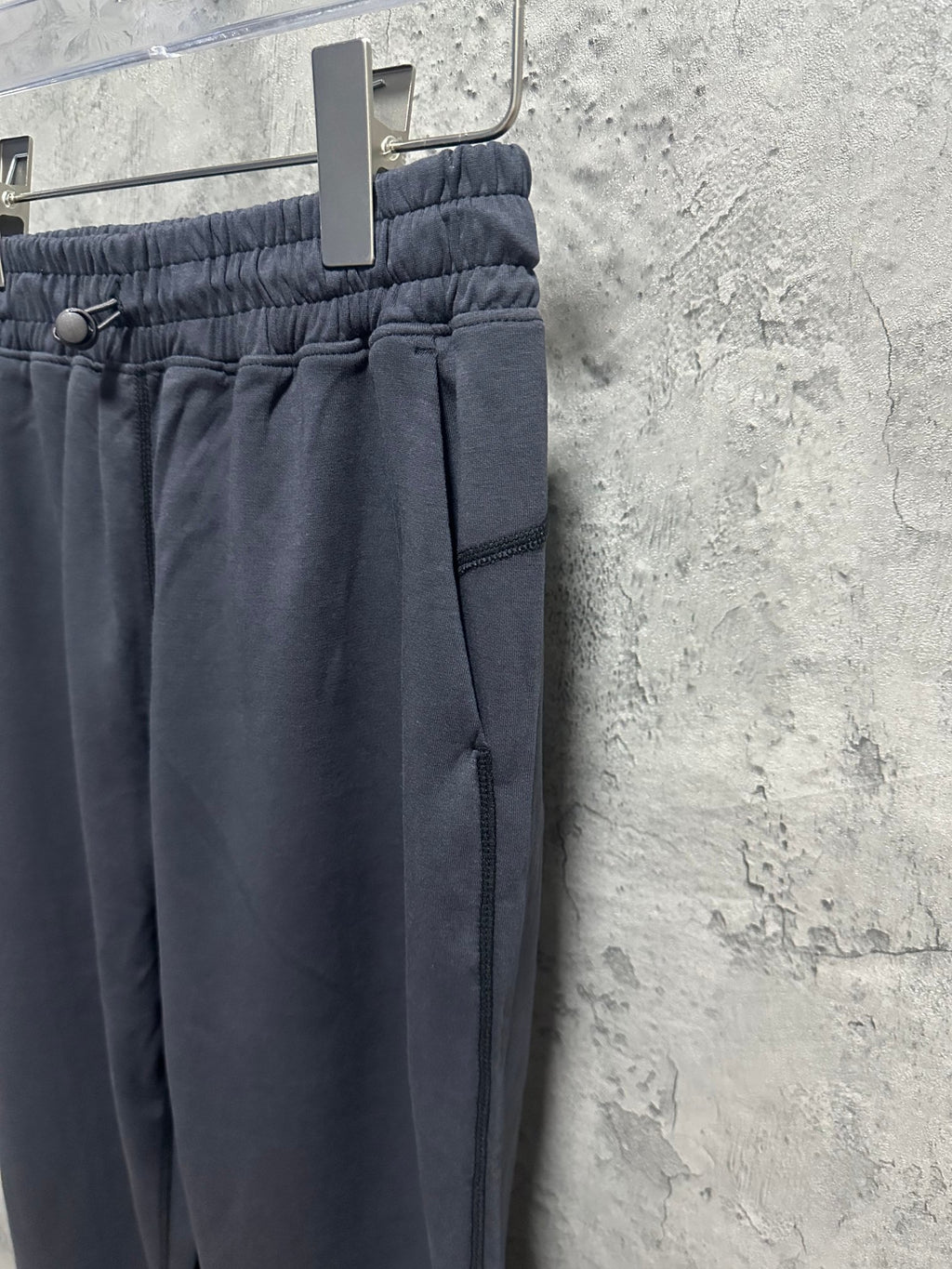Ralph Lauren dark blue elastic-waist pants with side seam pockets