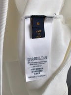 Hoodie inside size and care label, marked M and Made in Italy.