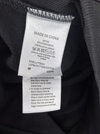 Fendi sweatshirt care label, made in China, 100% cotton