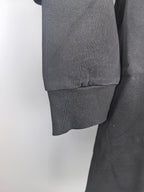 Prada crewneck sweatshirt sleeve and hem with ribbed cuff