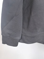 Prada crewneck sweatshirt sleeve with ribbed cuff and hem