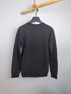 Gucci long-sleeve sweatshirt, dark gray, plain back view