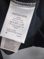 Gucci sweatshirt care label: made in China, 100% cotton
