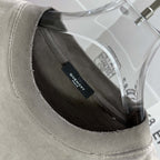 Givenchy crewneck T-shirt, light gray, interior neckline label