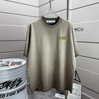 Graphic T-shirt, short sleeves, crew neck with small front text print