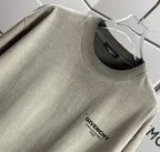 Givenchy crewneck T-shirt, light gray, chest logo detail