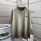 Givenchy crewneck T-shirt, light gray, front chest logo