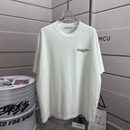 White Christian Dior short-sleeve T-shirt with small chest logo
