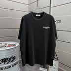 Black Dior short-sleeve T-shirt, crew neck with small chest logo