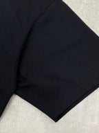 Balenciaga short-sleeve T-shirt, black with hem and sleeve end visible