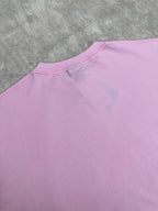 Balenciaga pink T-shirt upper back with neckline seam detail