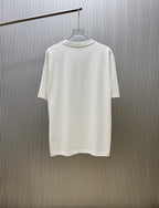 Givenchy T-shirt, white crew neck short sleeves, back view