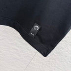 Fendi T-shirt sleeve hem with small black fabric tag detail